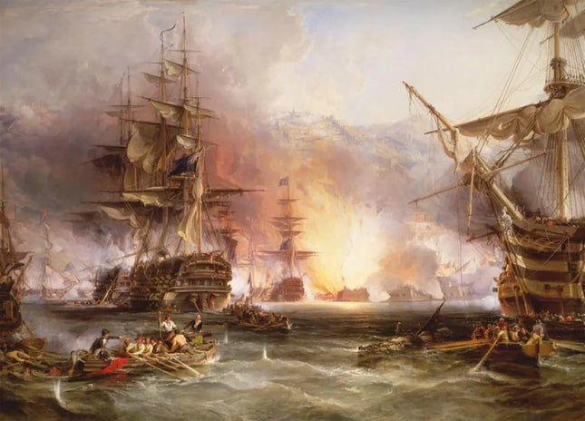 Bombardement van Algiers - 9.000 stukjes