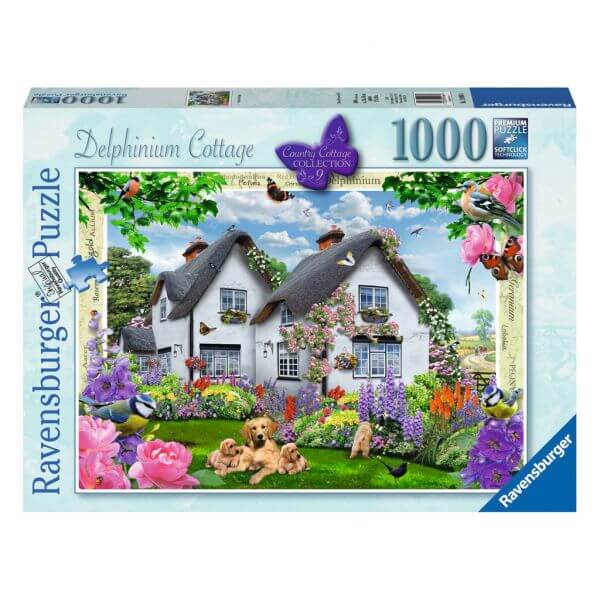 Delphinium Cottage 1000 Stukjes 194964, 194964 van Ravensburger te koop bij Speldorado !