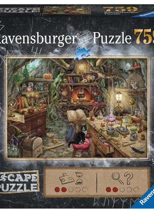 Escaperoom - ESCAPE De heksenkeuken 759 pcs. - Escape the room puzzels 759 stukjesEscape
