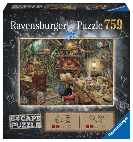 Escaperoom - ESCAPE De heksenkeuken 759 pcs. - Escape the room puzzels 759 stukjesEscape
