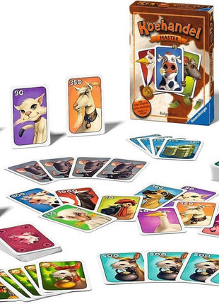 Dit is een foto van het spel Koehandel Master te koop bij Speldorado Spellenwinkel Delft