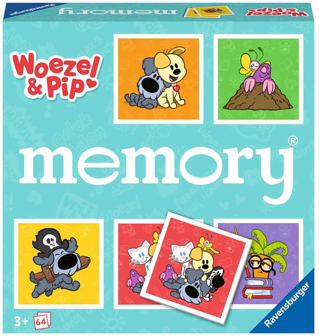 Dit is een foto van het spel Woezel & Pip memory te koop bij Speldorado Spellenwinkel Delft