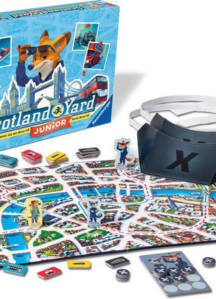Dit is een foto van het spel Scotland Yard Junior te koop bij Speldorado Spellenwinkel Delft