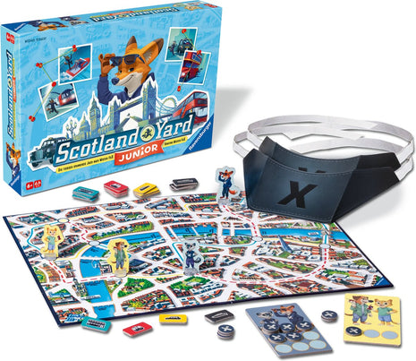 Dit is een foto van het spel Scotland Yard Junior te koop bij Speldorado Spellenwinkel Delft