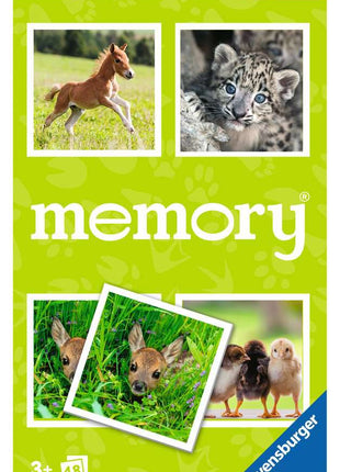 Jonge dieren memory int. – bordspel voor kinderen Vanaf 7 jaar
