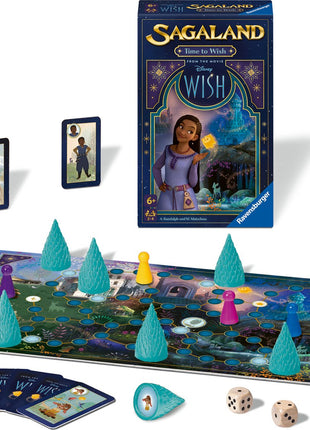 Dit is een foto van het spel Disney Wish Sagaland te koop bij Speldorado Spellenwinkel Delft