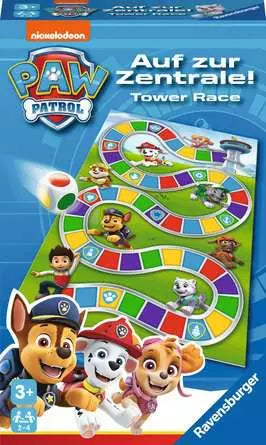 Paw Patrol Race the Tower – bordspel voor kinderen Vanaf 7 jaar