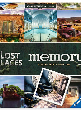 memory Lost Places – kaartspel voor kinderen Vanaf 5 jaar