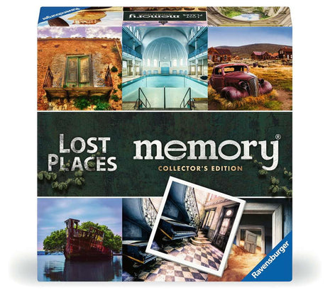 memory Lost Places – kaartspel voor kinderen Vanaf 5 jaar
