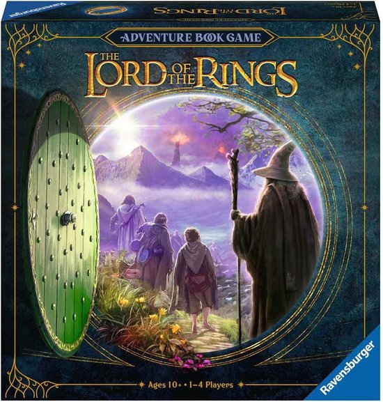 Dit is een foto van het spel Lord of the Rings adventure book te koop bij Speldorado Spellenwinkel Delft