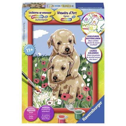 Knuffelende Puppies, 277155 van Ravensburger te koop bij Speldorado !