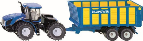 SIKU Traktor met Silagewagen