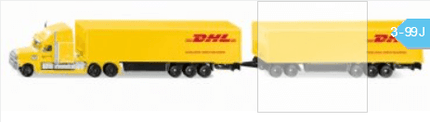 SIKU DHL Road Train, 31357934 van Vedes te koop bij Speldorado !