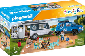 Caravan met auto, 4008789714237 van Playmobil te koop bij Speldorado !
