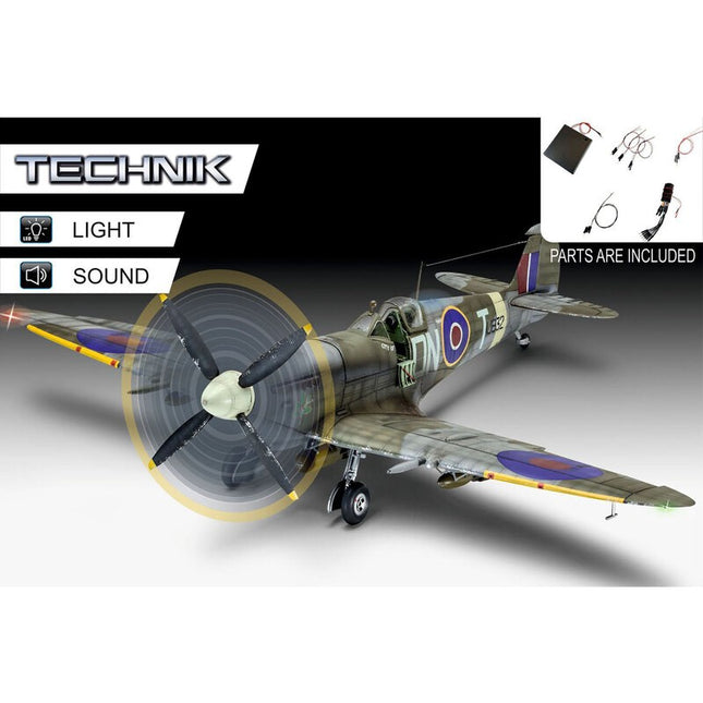 00457 - Supermarine Spitfire Mk.Ixc-Tech -, 457 van Revell te koop bij Speldorado !