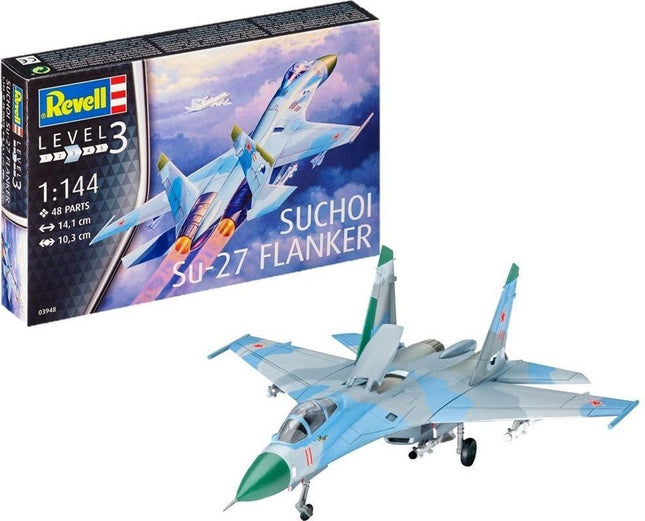 Dit is een foto van het spel Suchoi Su-27 Flanker - 3948 te koop bij Speldorado Spellenwinkel Delft