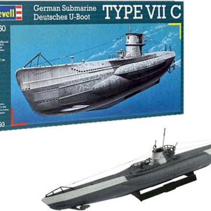 German Submarine Type Vii C - 5093, 5093 van Revell te koop bij Speldorado !