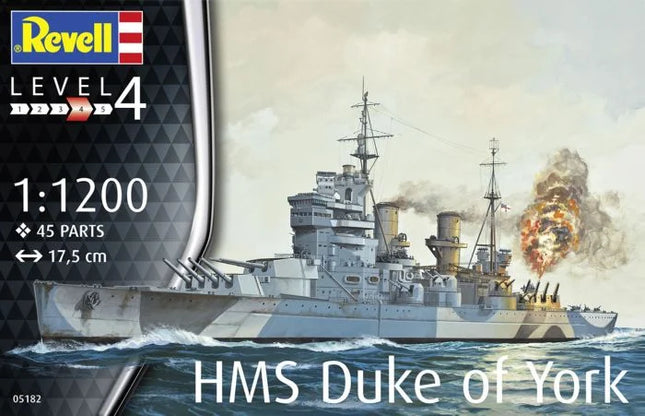 Dit is een foto van het spel Battleship HMS Duke of York te koop bij Speldorado Spellenwinkel Delft