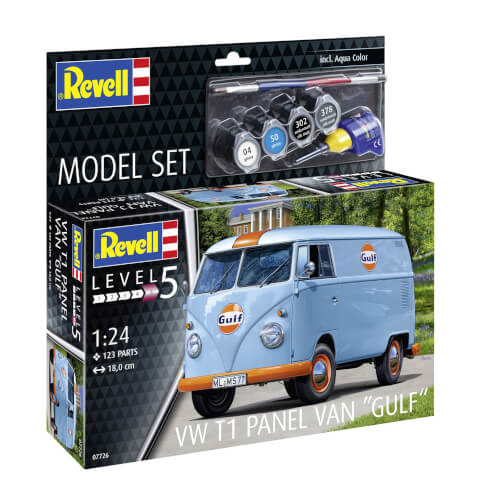 Dit is een foto van het spel Model Set VW T1 panel van (Gulf Decoration) te koop bij Speldorado Spellenwinkel Delft