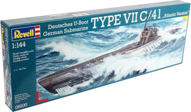 German Submarine Type Vii C/41 Atlantic Version