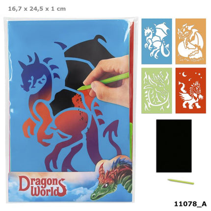 Dino World Magic Scratch kaarten DRAGON, 11078 van Depeche te koop bij Speldorado !