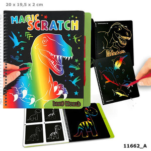 Dino World Magic Scratch Boek, 0011662 van Depeche te koop bij Speldorado !