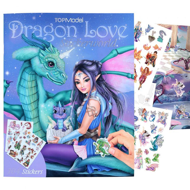 Topmodel Stickerworld Dragon Love, 11909 van Depeche te koop bij Speldorado !