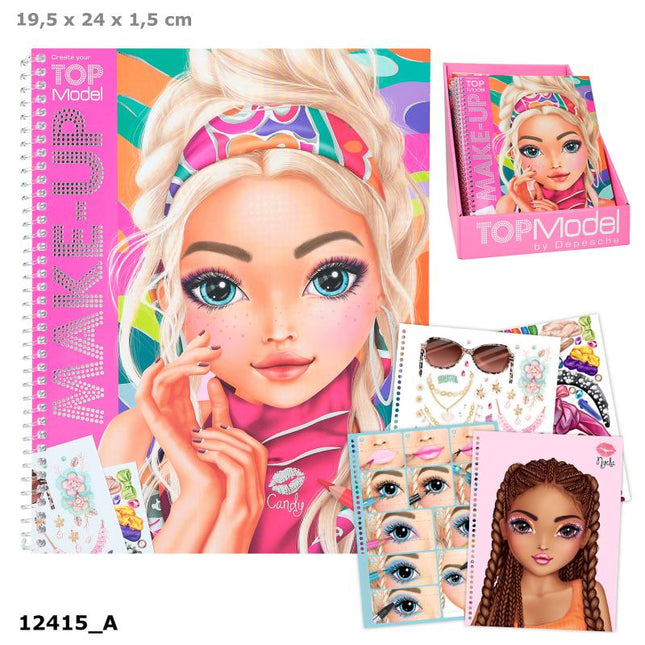 Topmodel Make Up Kleurboek, 0012415 van Depeche te koop bij Speldorado !