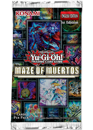 Yu Gi Oh TCGMaze of Muertos Booster– set Maze of Muertos - Booster