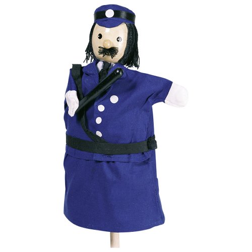 Handpop politie agent