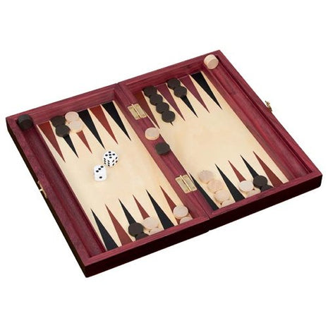Backgammon -klein - hout
