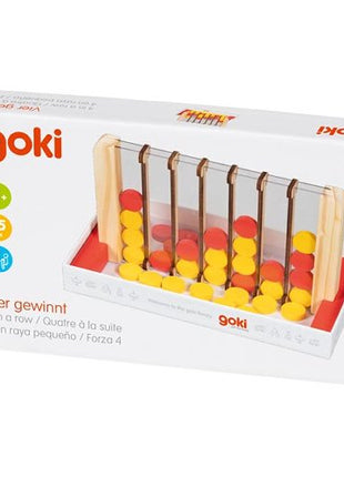 4 op een rij - hout
