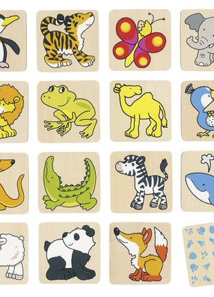 Dit is een foto van het spel Dieren memory te koop bij Speldorado Spellenwinkel Delft