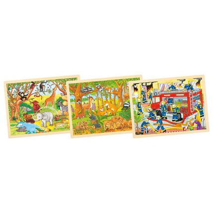 Houten puzzel 48 stukjes