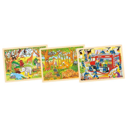 Houten puzzel 48 stukjes