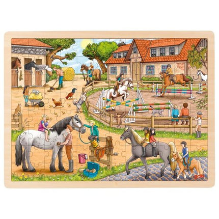 Manege, houten puzzel, 57367 van Gollnest & Kiesel te koop bij Speldorado !