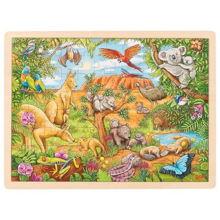 Australische dieren, houten puzzel, 57441 van Gollnest & Kiesel te koop bij Speldorado !