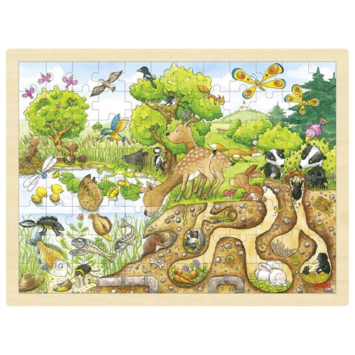 Puzzle, exploring nature, 57582 van Gollnest & Kiesel te koop bij Speldorado !