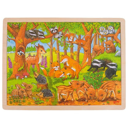 Puzzle baby animals in the forest, 57734 van Gollnest & Kiesel te koop bij Speldorado !