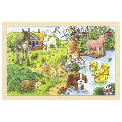 Baby dieren, houten puzzle, 57890 van Gollnest & Kiesel te koop bij Speldorado !