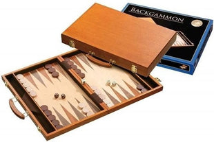 Backgammon  Backgammon Ithaka groot 45x29.5cm - Kunststof - uitvoering