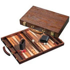 Backgammon  hout donkerbruin