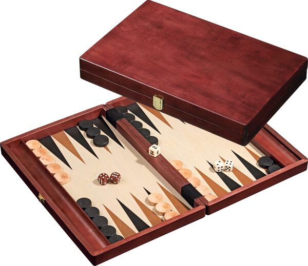 Dit is een foto van het spel Backgammon Kos  - Philos te koop bij Speldorado Spellenwinkel Delft