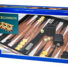 Dit is een foto van het spel Philos Backgammon Kassette Fourni Groot. te koop bij Speldorado Spellenwinkel Delft