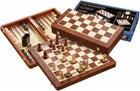 Backgammon  Schach-Backgammon-Dame-Set - Kunststof - uitvoering