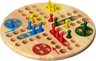 Mens erger je niet   Ludo (grote uitvoering) - Kunststof - uitvoering