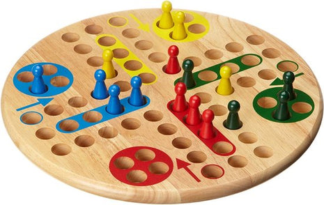 Mens erger je niet   Ludo (grote uitvoering) - Kunststof - uitvoering