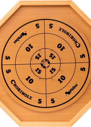 Crokinole  Crokinole 5 in 1 - Kunststof - uitvoering