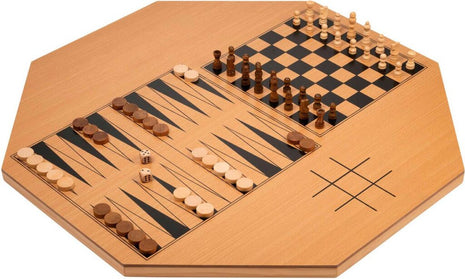 Crokinole 5 in 1