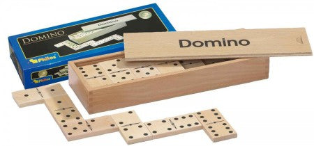 Dit is een foto van het spel Domino Dubbel 6, Groot te koop bij Speldorado Spellenwinkel Delft